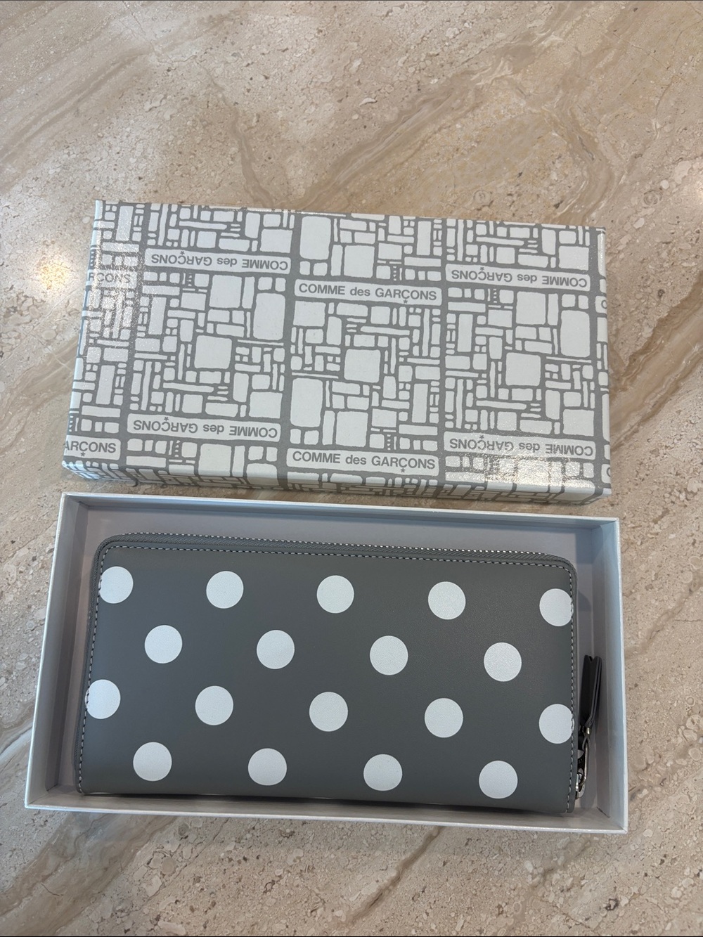 NIB Comme des Garçons Polka Dot Wallet